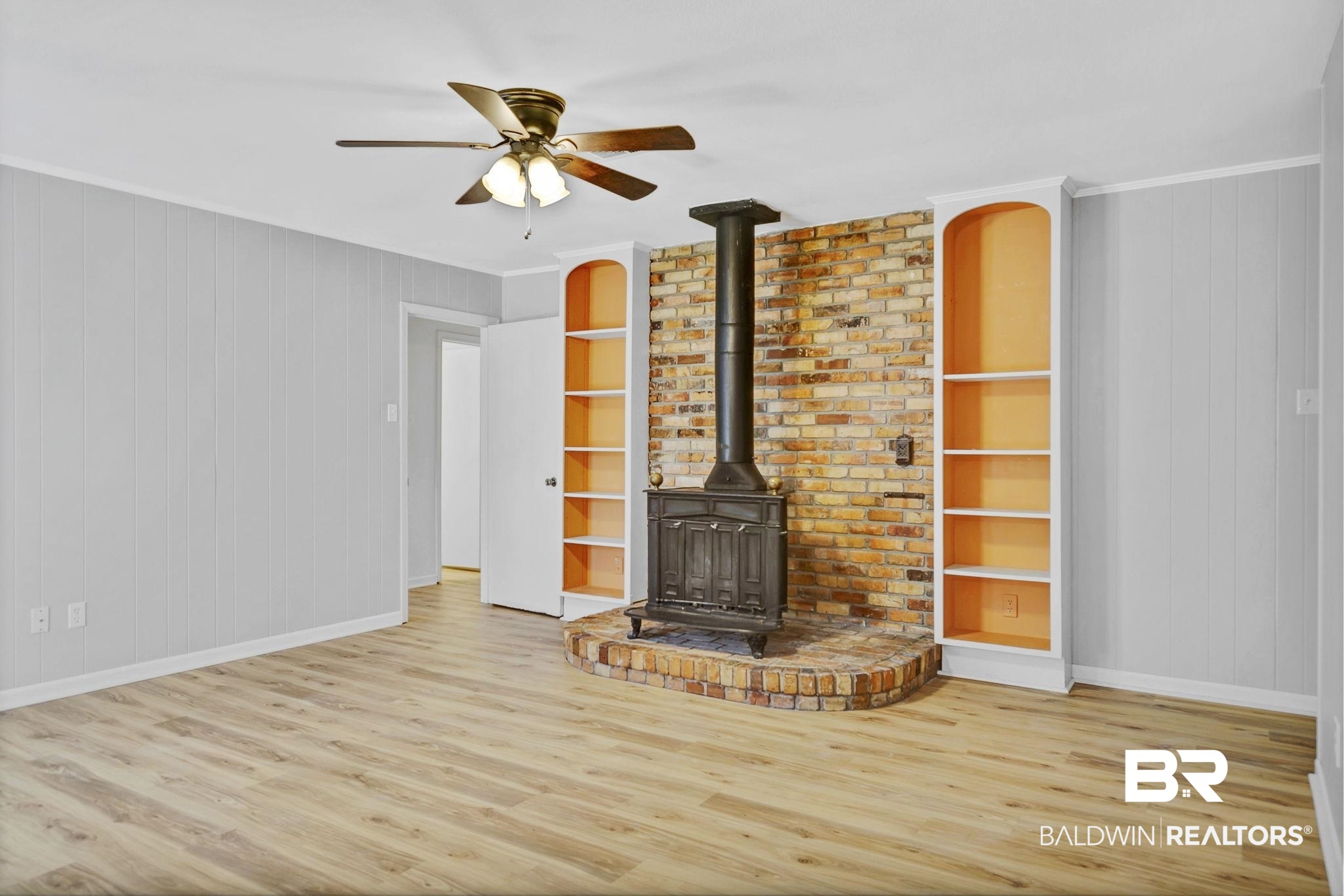 5817 Woodgate Road Mobile, AL 36609 - Photo 29 of 85 Wood stove is inoperable and has been capped off