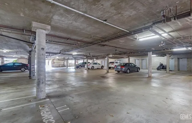 a view of parking area