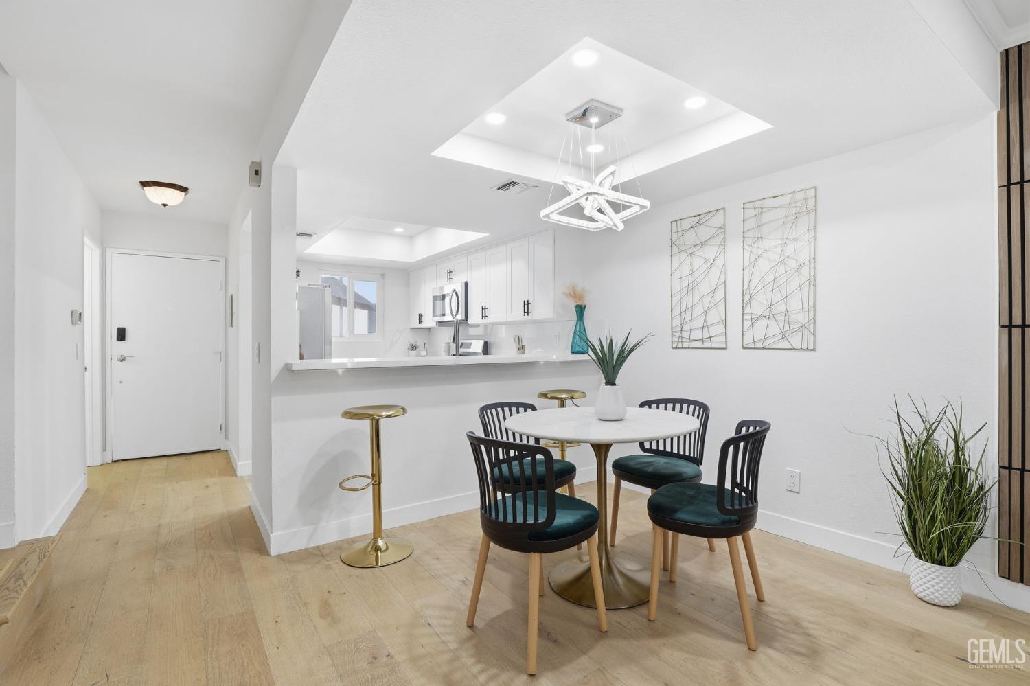 Undisclosed Address North Hollywood, CA 91602 - Photo 5 of 30 a view of a dining room with furniture and chandelier