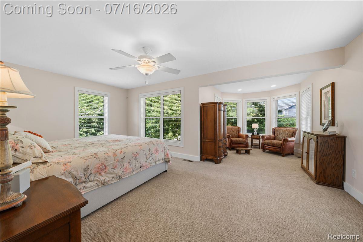 156 Griggs Street Rochester, MI 48307 - Photo 27 of 61 Extra large Primary Suite with sitting area