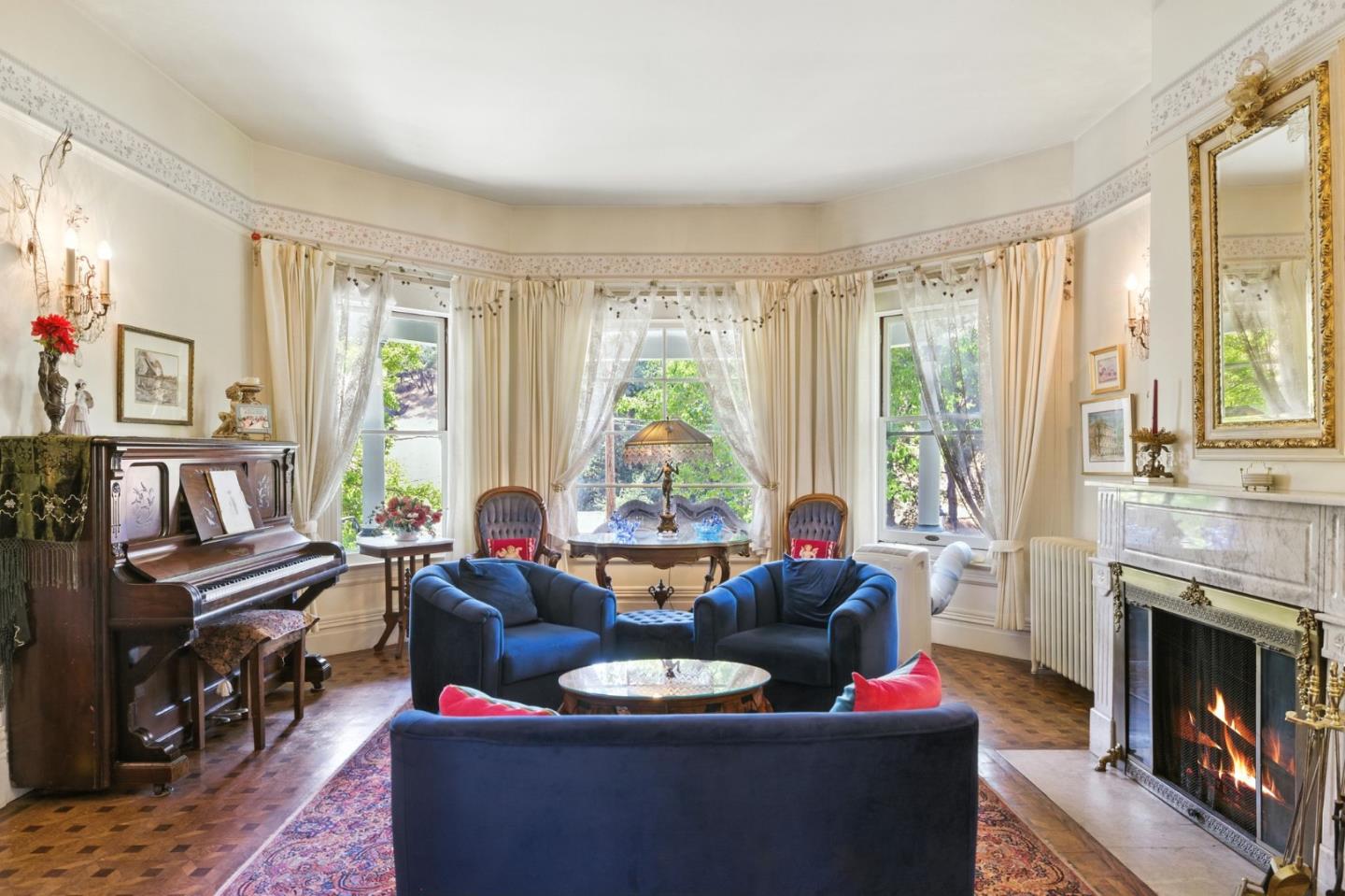 1330 Jackson Gate Road Jackson, CA 95642 - Photo 14 of 72 a living room with furniture fireplace and a large window