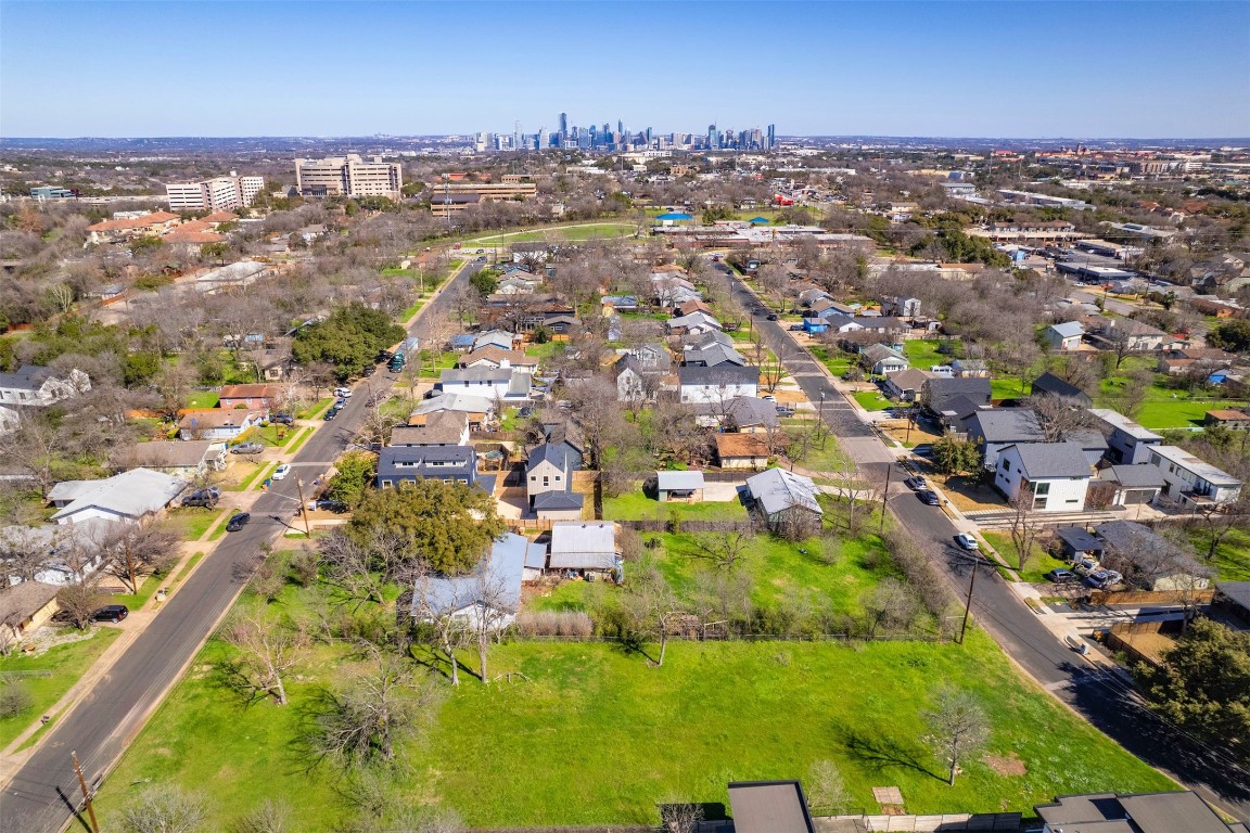 4518 South 2nd Street Austin, TX 78745 - Photo 11 of 37 an aerial view of residential building with parking space