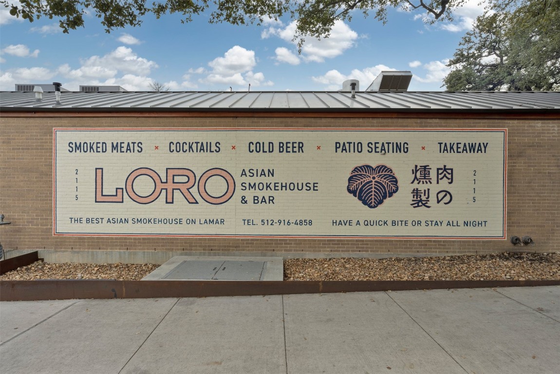 4518 South 2nd Street Austin, TX 78745 - Photo 36 of 37 a close up of a signage