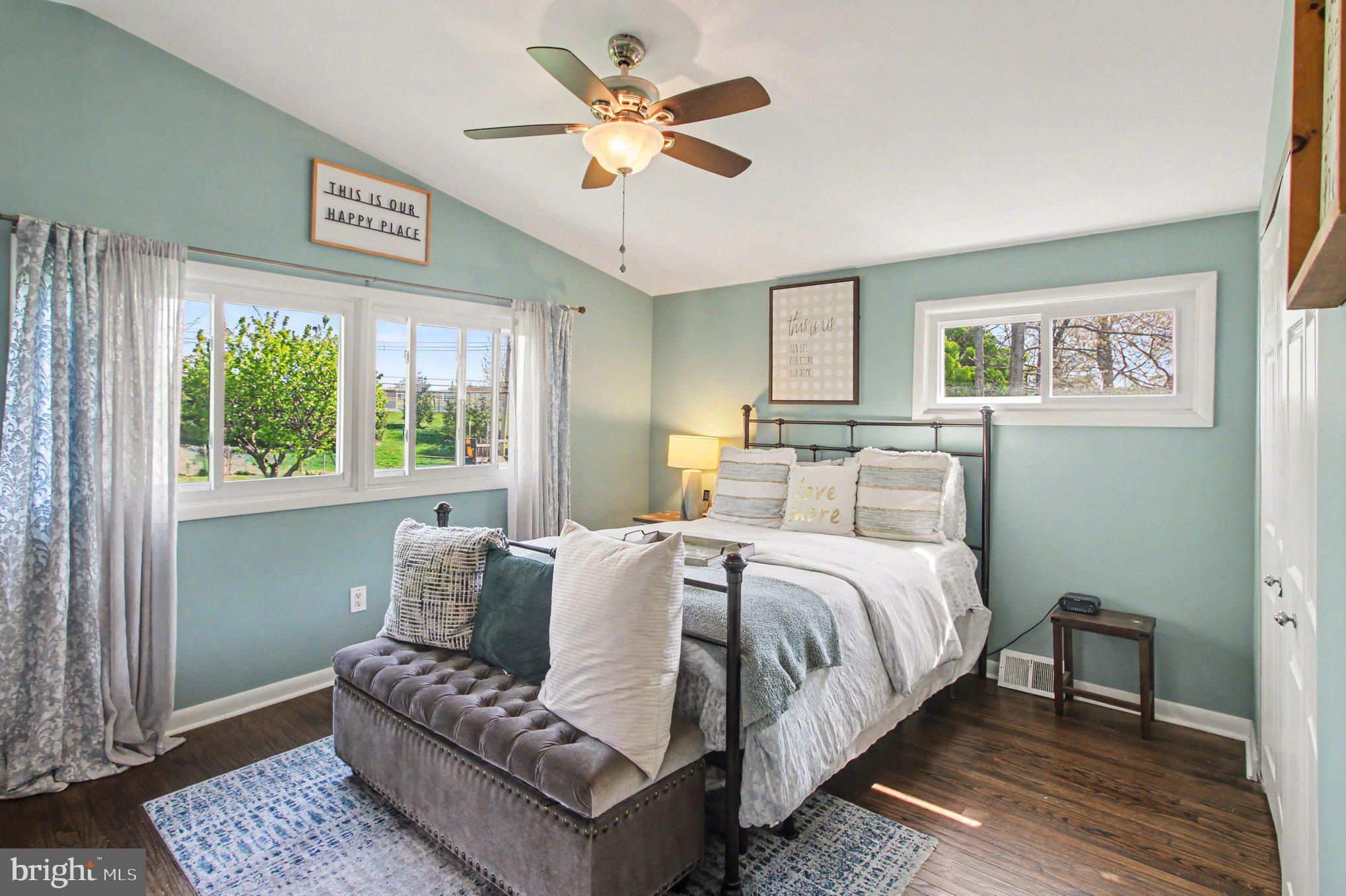908 Fraser Road Glenside, PA 19038 - Photo 16 of 36 a bedroom with a bed couch and a window