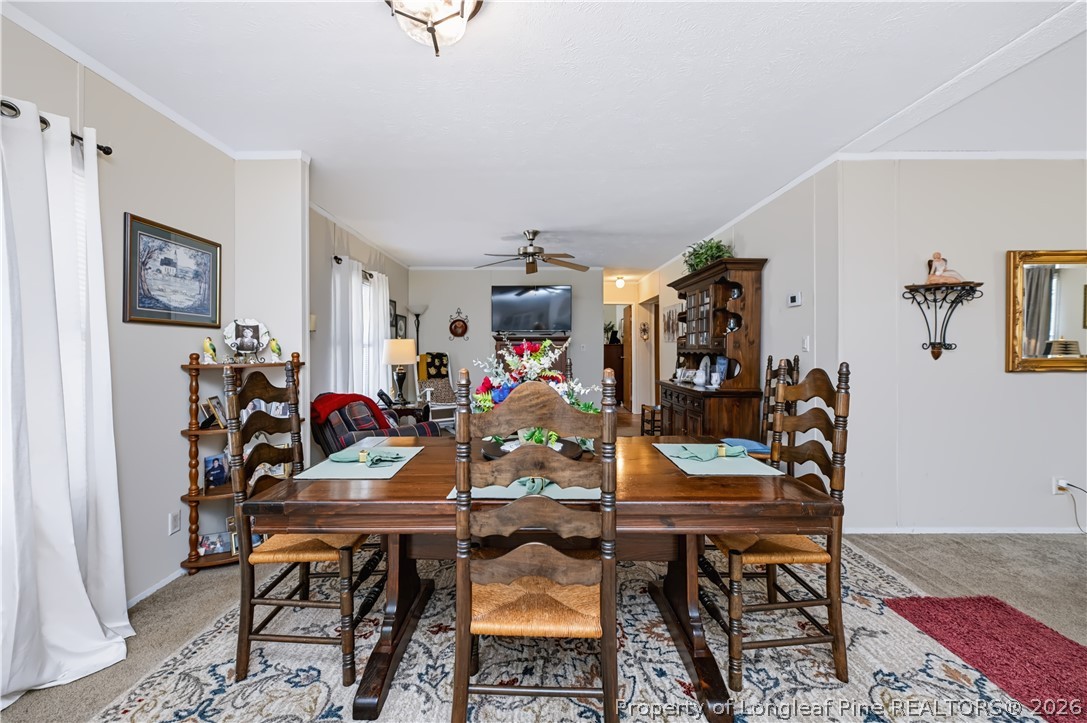 1919 Pumping Station Road Sanford, NC 27330 - Photo 10 of 33 Dining Room View toward Den/Family Room
