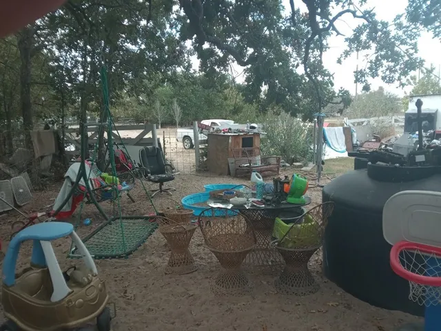 outdoor space with patio furniture