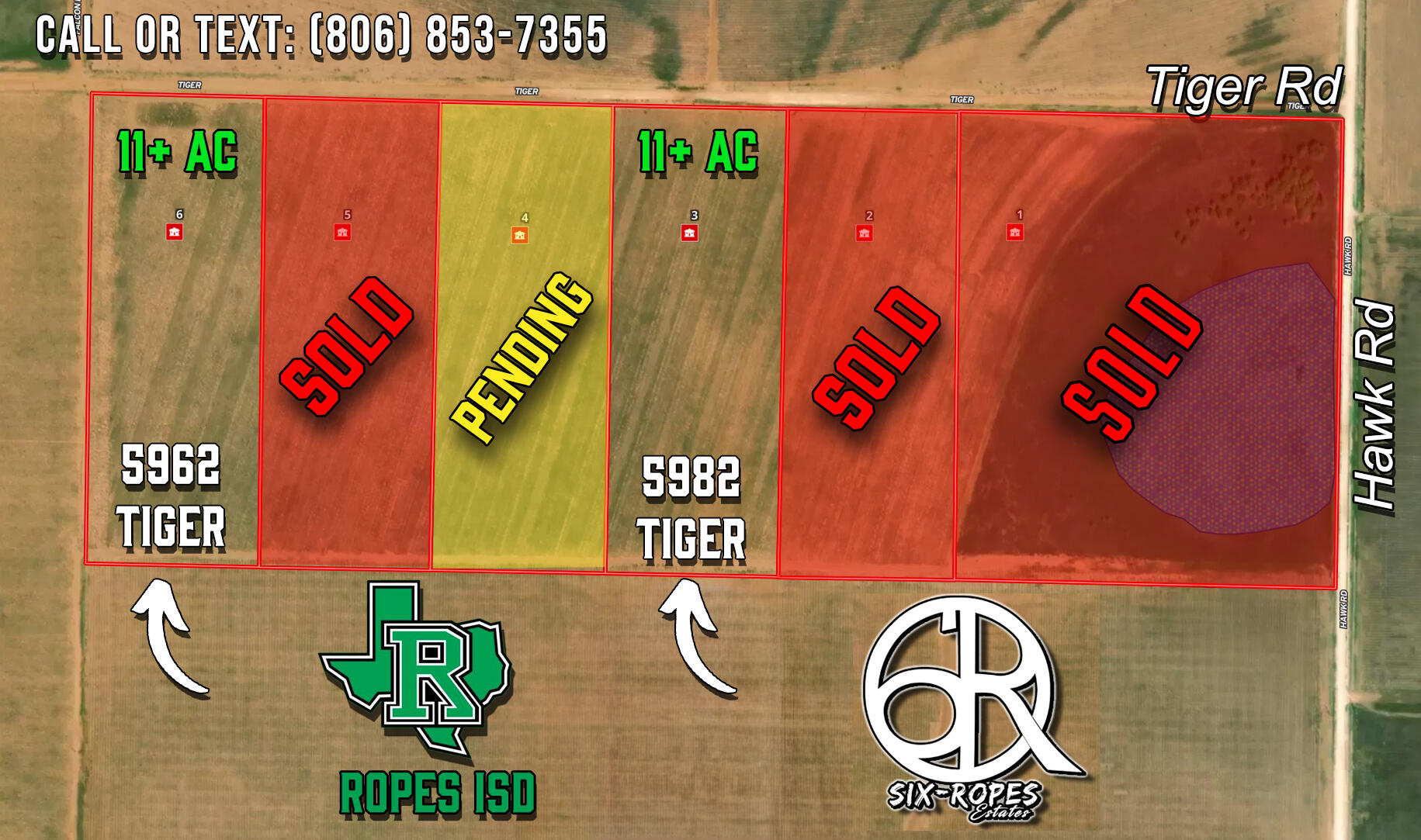 5982 Tiger Road Ropesville, TX 79358 - Photo 11 of 11 plat branded and available copy