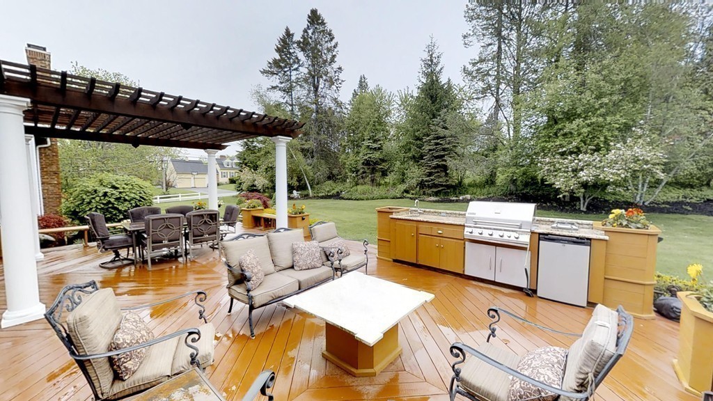 245 Haggetts Pond Road Andover, MA 01810 - Photo 27 of 30 a view of a patio with swimming pool