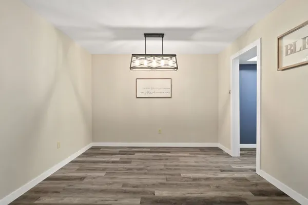 wooden floor in an empty room