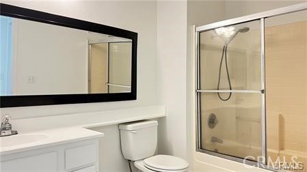 375 Central, Unit 124 Riverside, CA 92507 - Photo 9 of 31 a bathroom with a sink toilet and shower