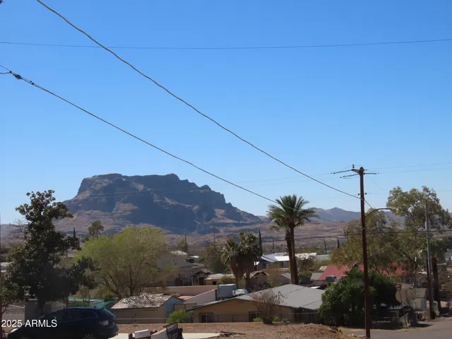 a view of a road in the background