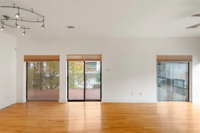 a view of an empty room with window