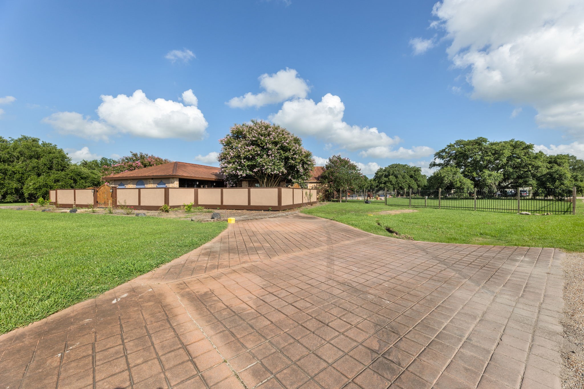 1226 County Road 45 Angleton, TX 77515 - Photo 42 of 44 a view of a house with a yard