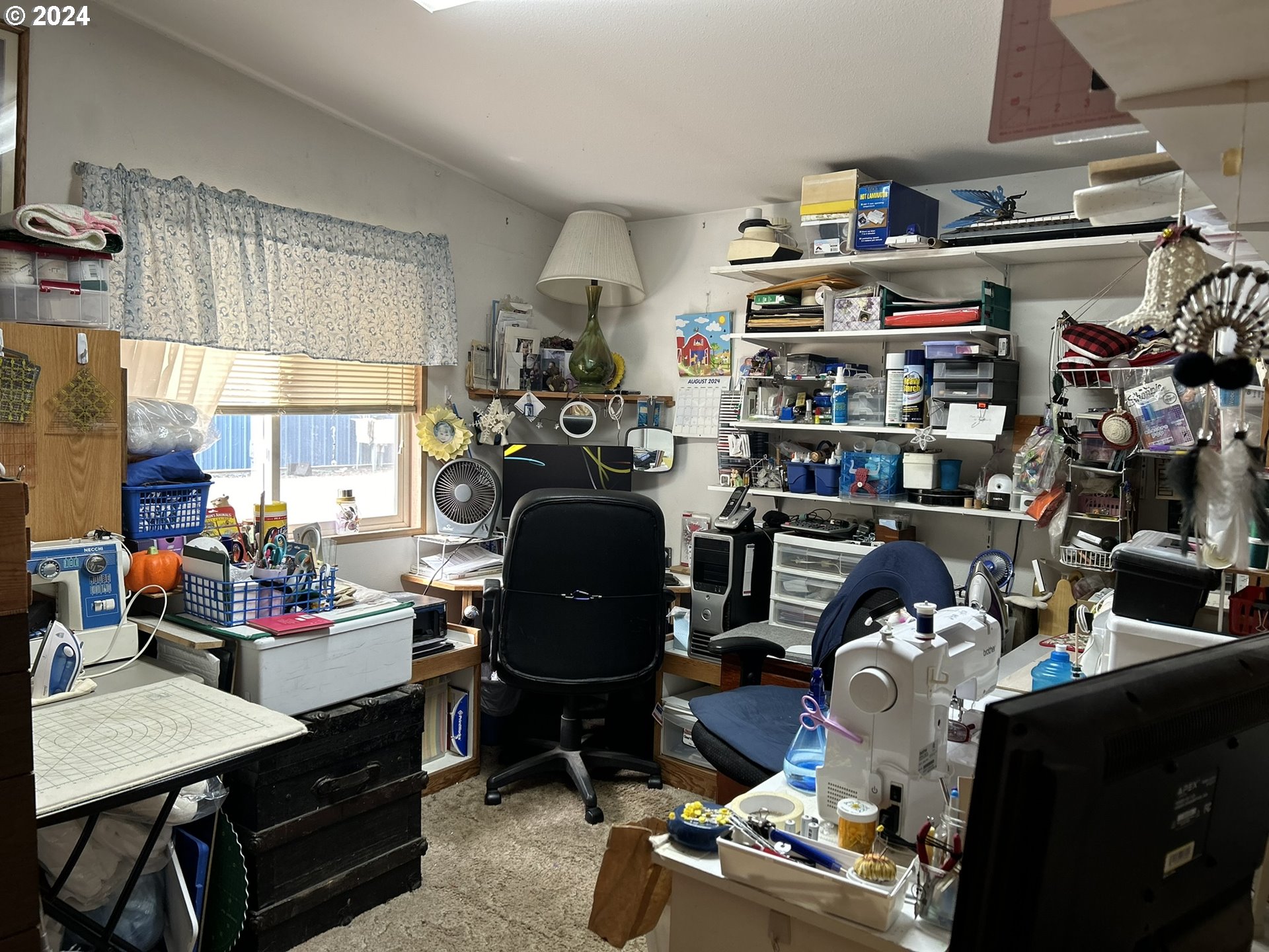 5391 Buckskin Bob Road Florence, OR 97439 - Photo 15 of 42 a room with workspace and a workspace