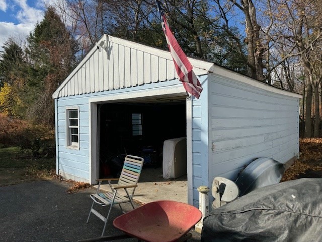 3 Highland Park Road Rutland, MA 01543 - Photo 3 of 25 a view of backyard with seating space and wooden fence