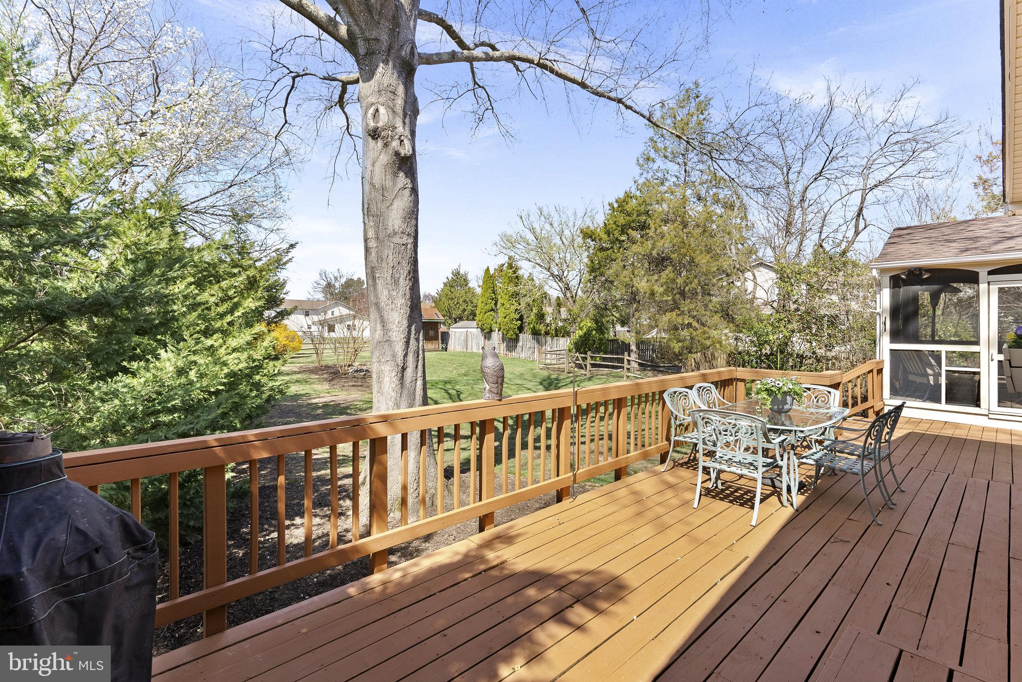 13908 Poplar Tree Road Chantilly, VA 20151 - Photo 64 of 77 Wood Deck - Just Painted