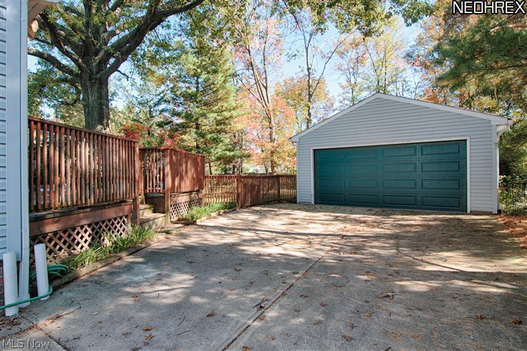 1215 Lander Road Cleveland, OH 44124 - Photo 22 of 22 2 car garage ~ 2-1/2 car deep!