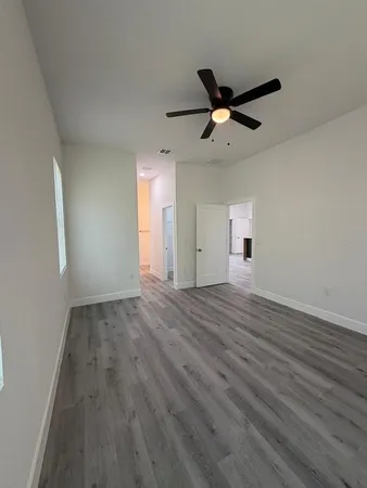 wooden floor in an empty room
