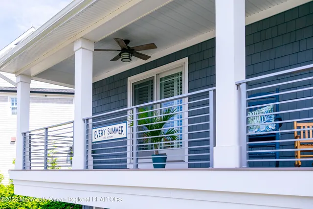 a view of a door and a window