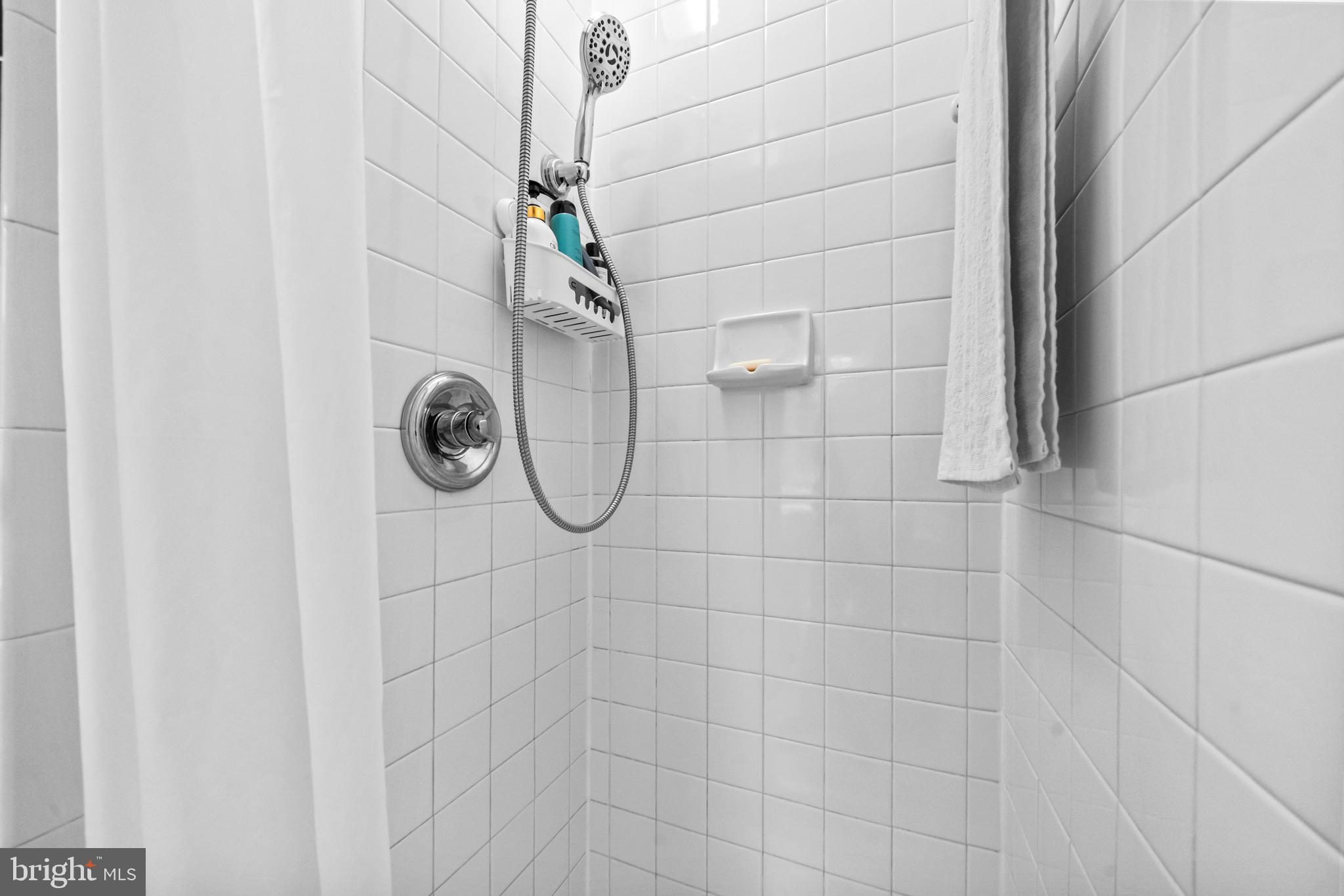 4228 40th Street Northwest Washington, DC 20016 - Photo 25 of 57 a bathroom with a shower