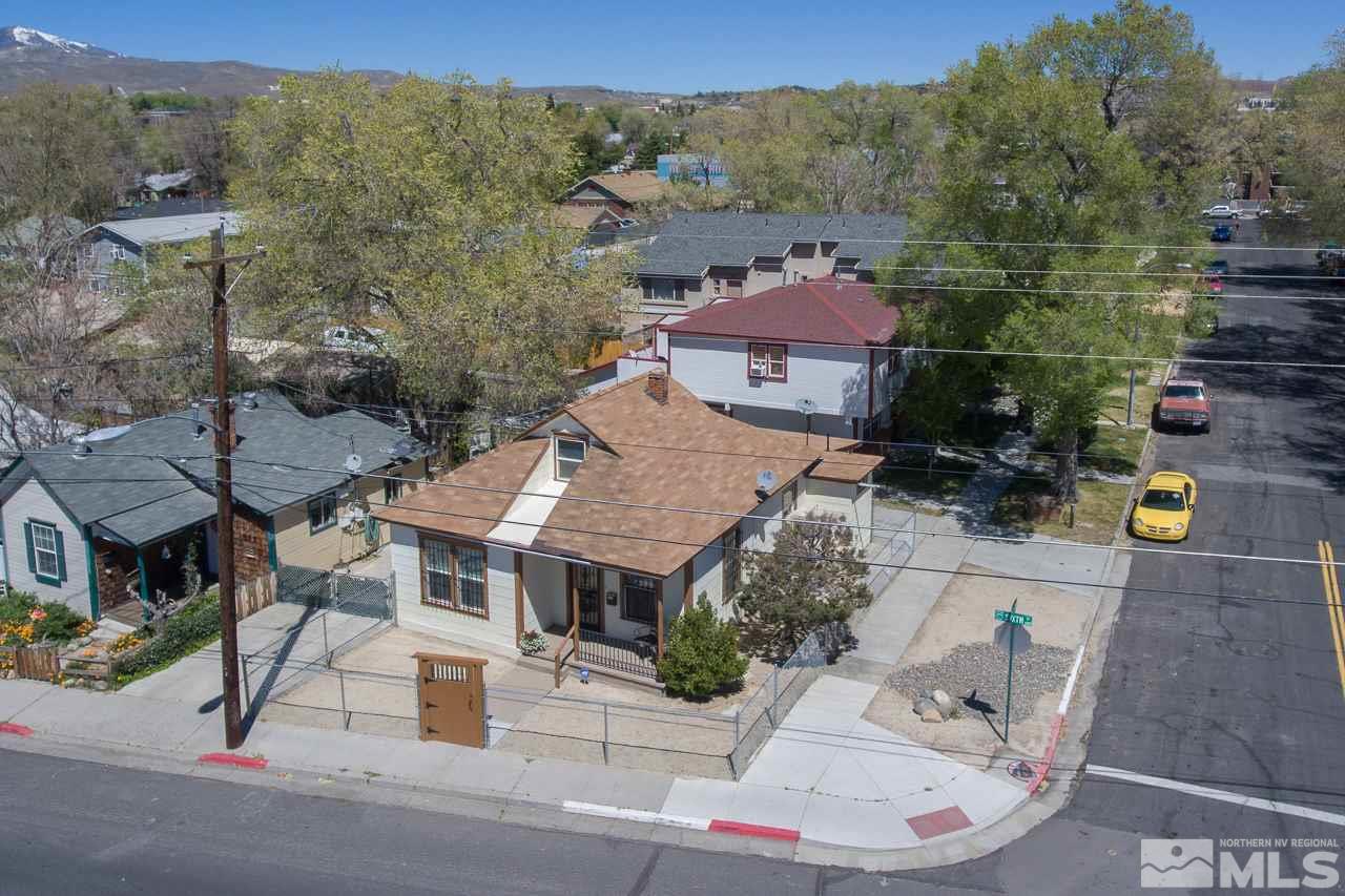 545 East 6th Street Reno, NV 89512 - Photo 1 of 1 an aerial view of residential houses with outdoor space and parking