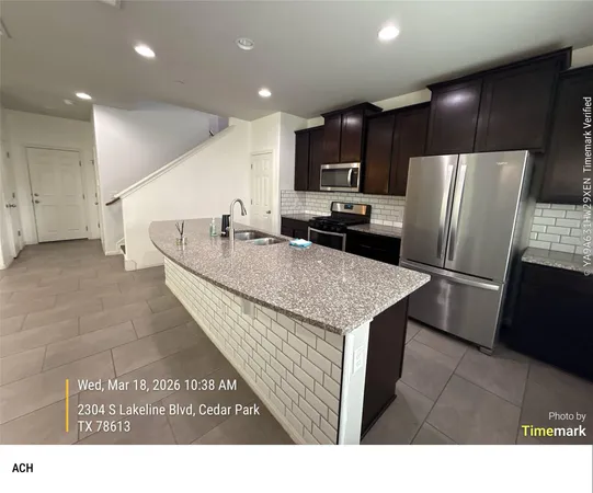 $1,950 | 2304 South Lakeline Boulevard, Unit 602, Cedar Park, TX 78613