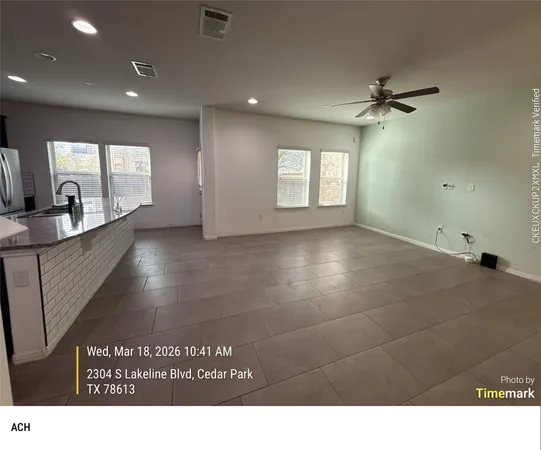 $1,950 | 2304 South Lakeline Boulevard, Unit 602, Cedar Park, TX 78613