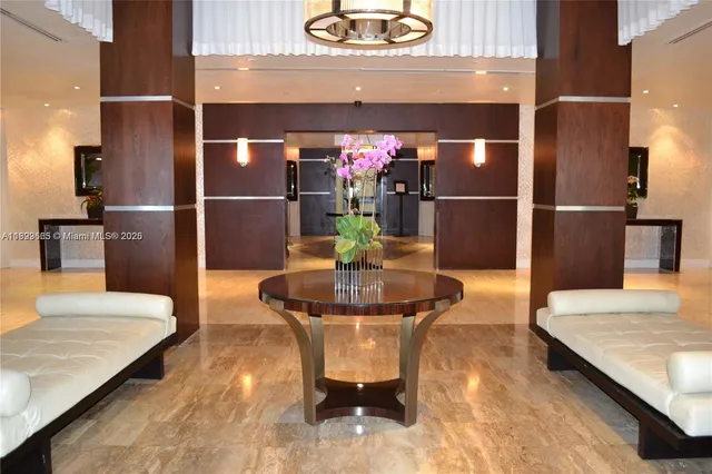 a dining room with furniture and a fireplace