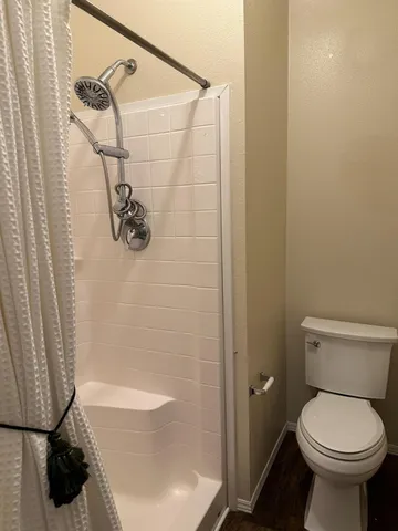 a backyard of a house