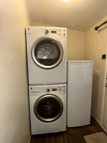 a view of outdoor space with garden