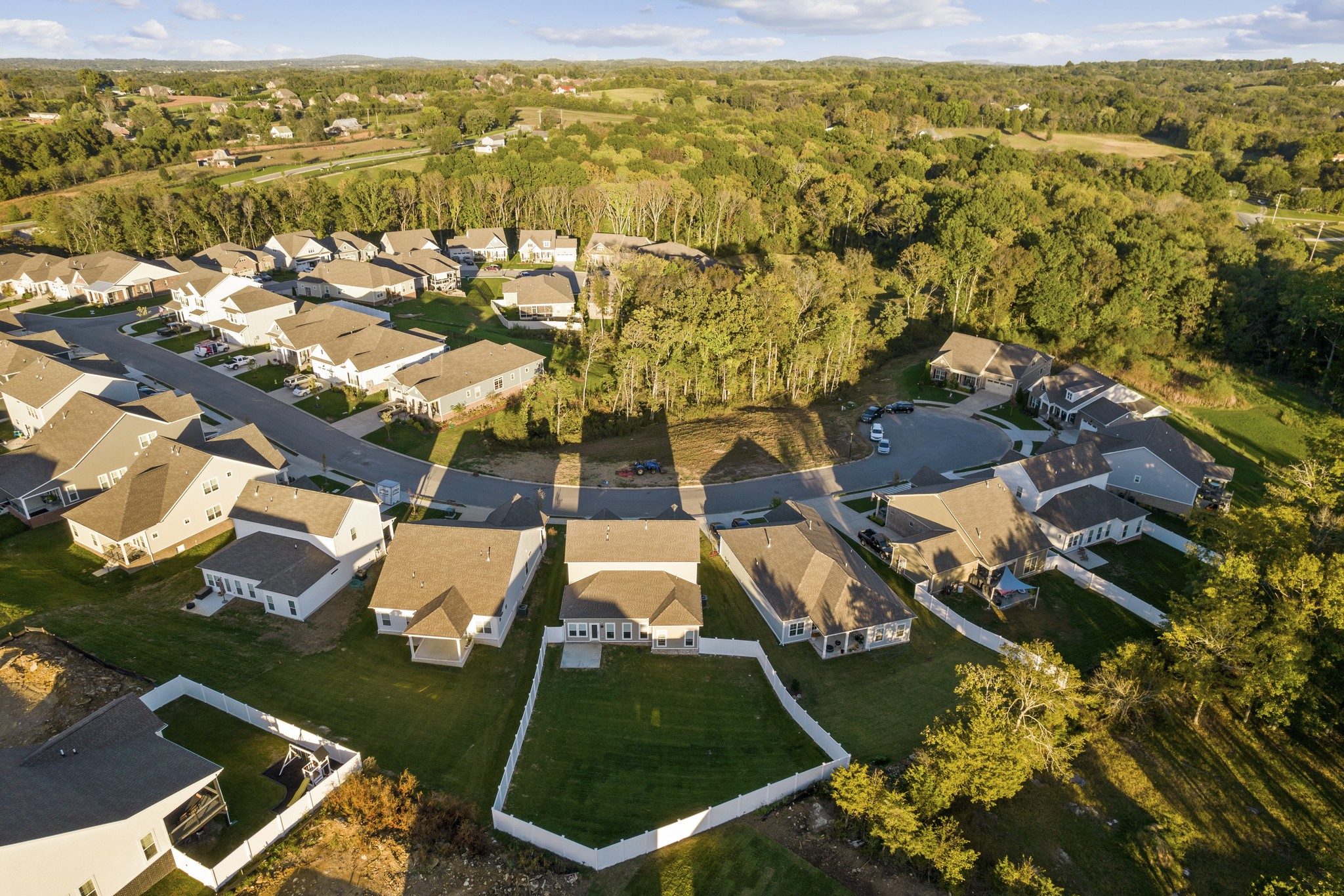 426 Butler Road Mount Juliet, TN 37122 - Photo 41 of 41 an aerial view of residential houses with outdoor space