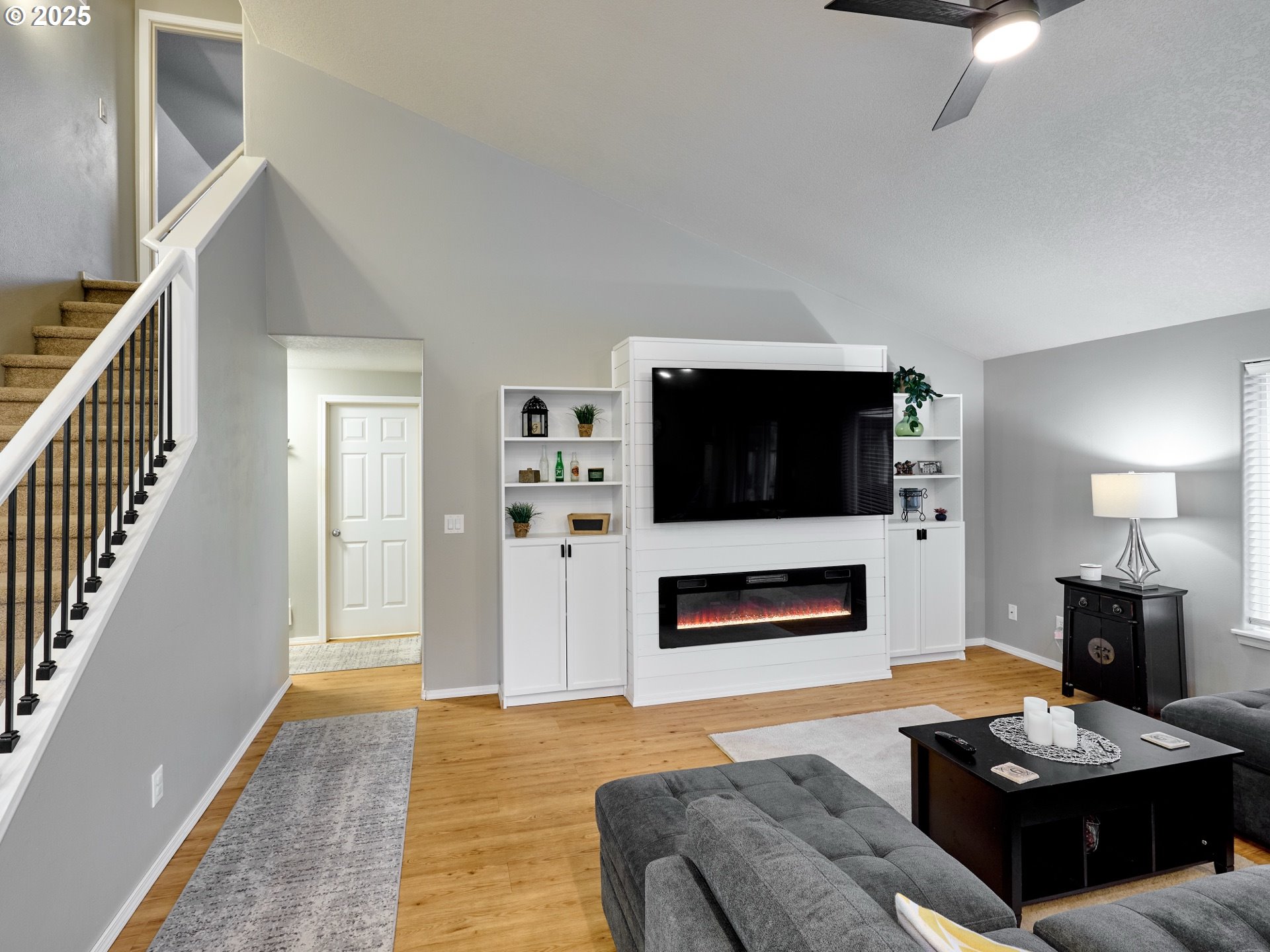 1353 Jodi Drive Silverton, OR 97381 - Photo 9 of 48 a living room with furniture and a flat screen tv