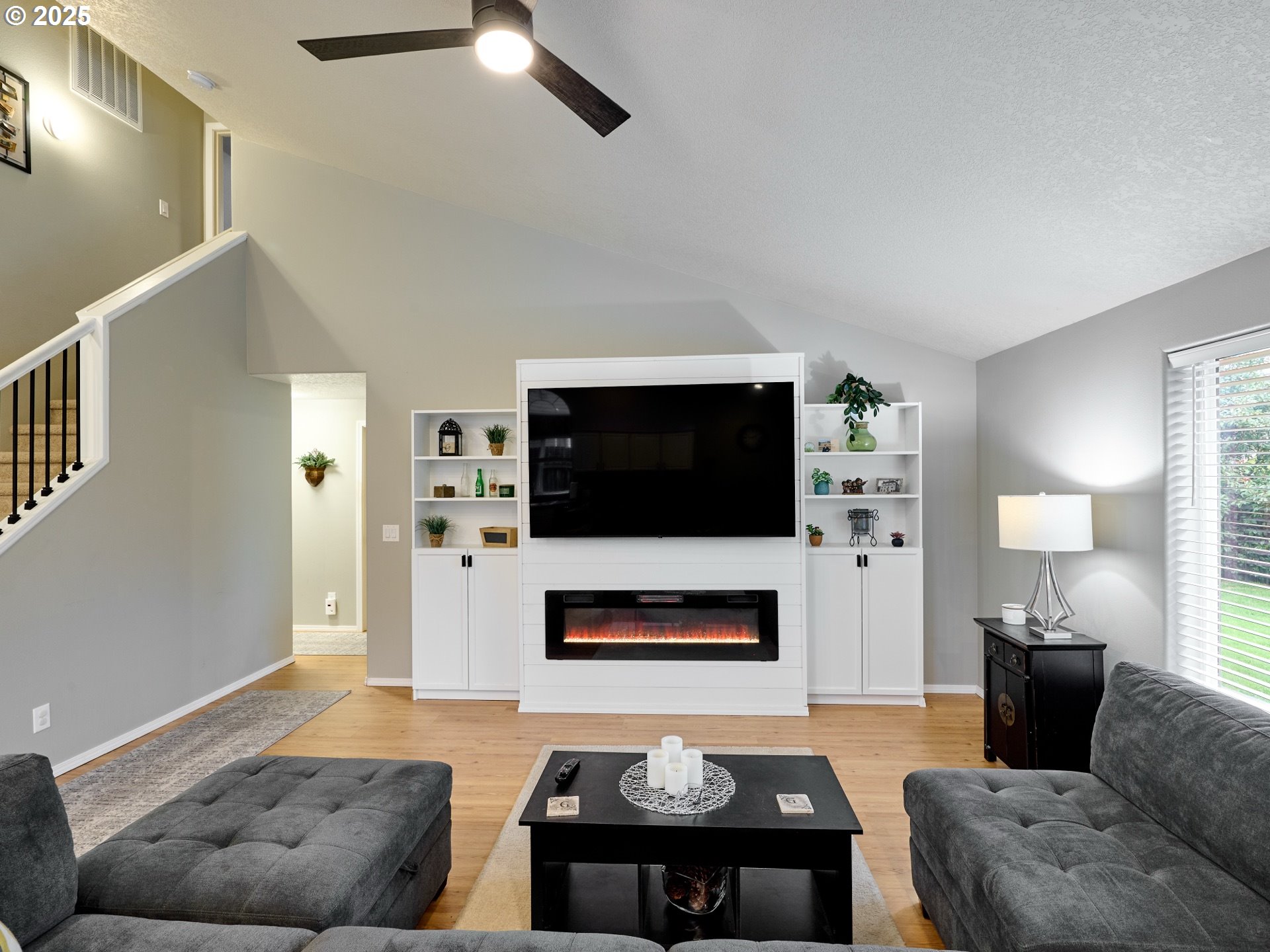 1353 Jodi Drive Silverton, OR 97381 - Photo 10 of 48 a living room with furniture and a flat screen tv