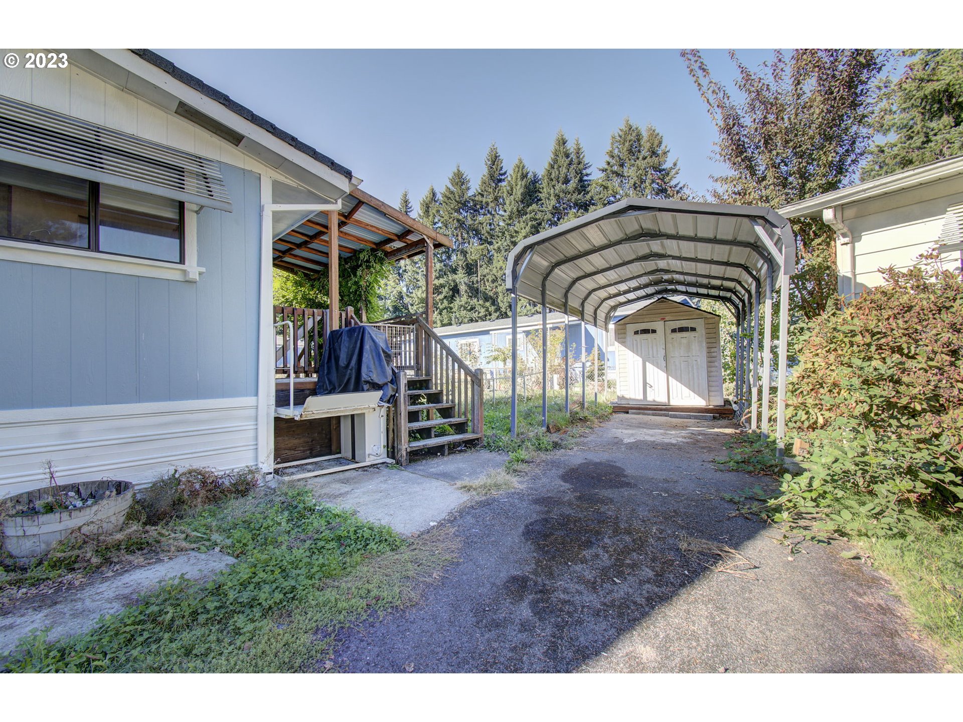 15619 Northeast Caples Road Brush Prairie, WA 98606 - Photo 24 of 27 a front view of a house with garden