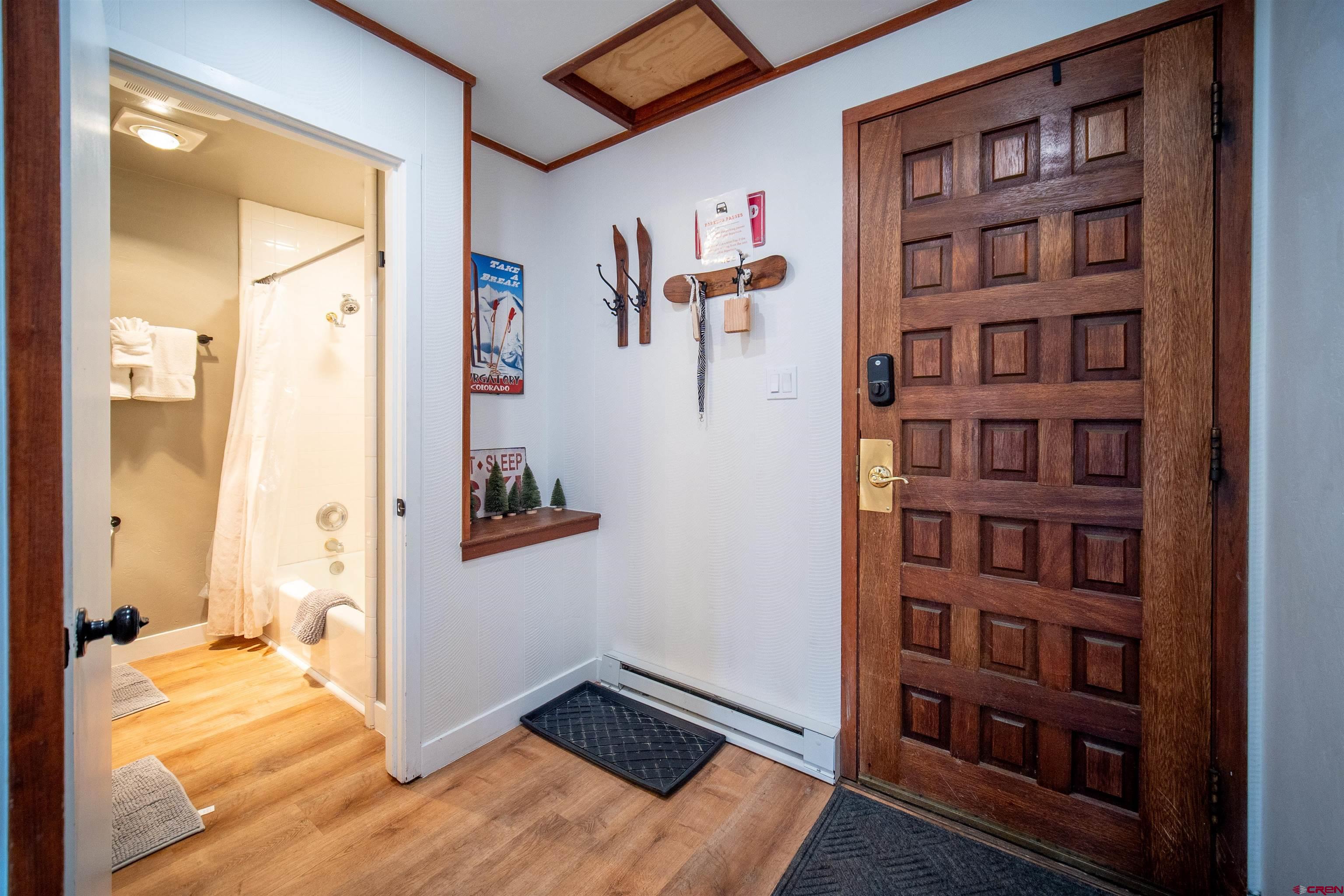 44 Sheol Street, Unit A22 Durango, CO 81301 - Photo 18 of 34 a view of a bedroom with a furniture and closet