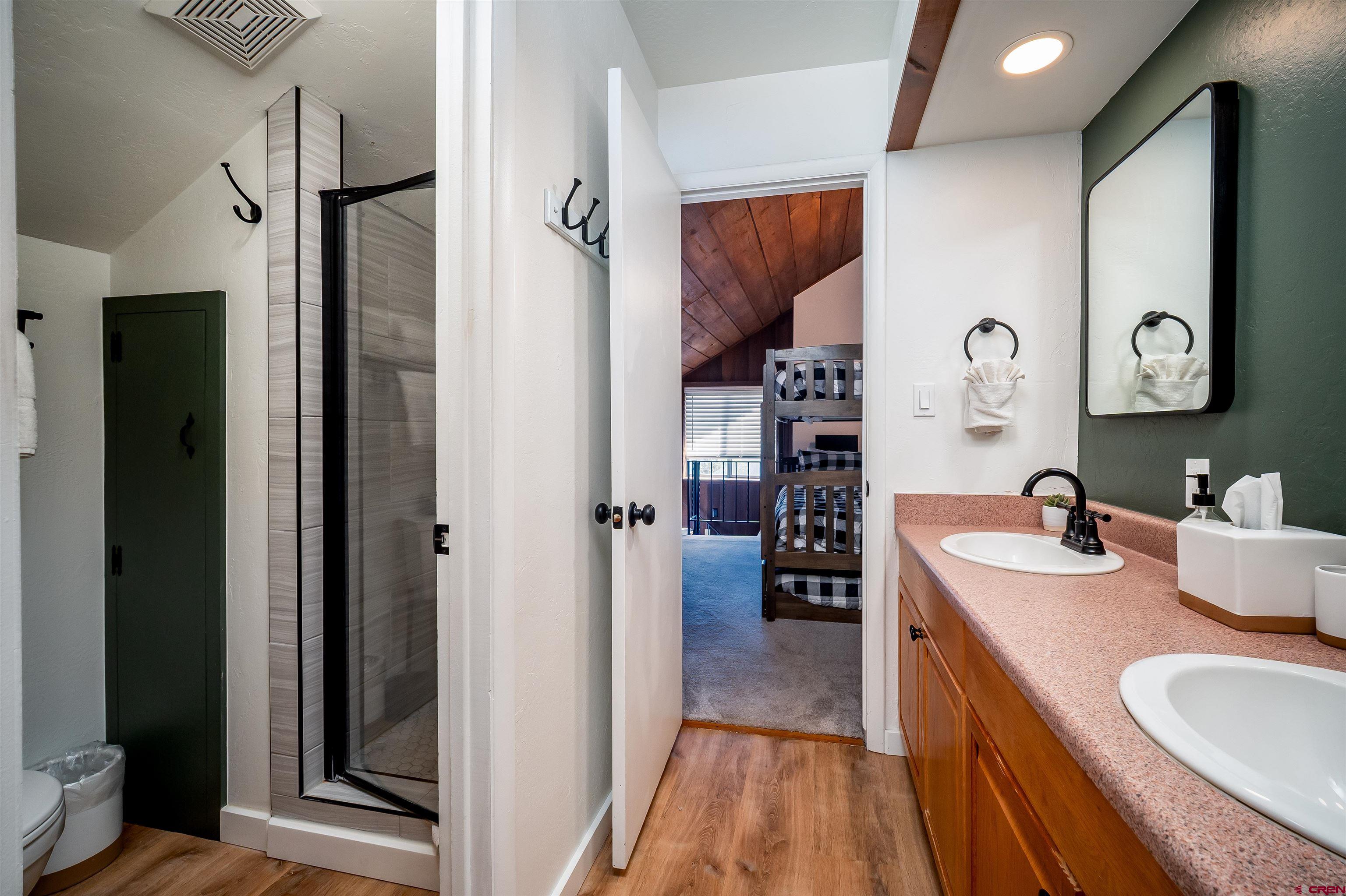 44 Sheol Street, Unit A22 Durango, CO 81301 - Photo 21 of 34 a en suite bathroom with a sink double vanity