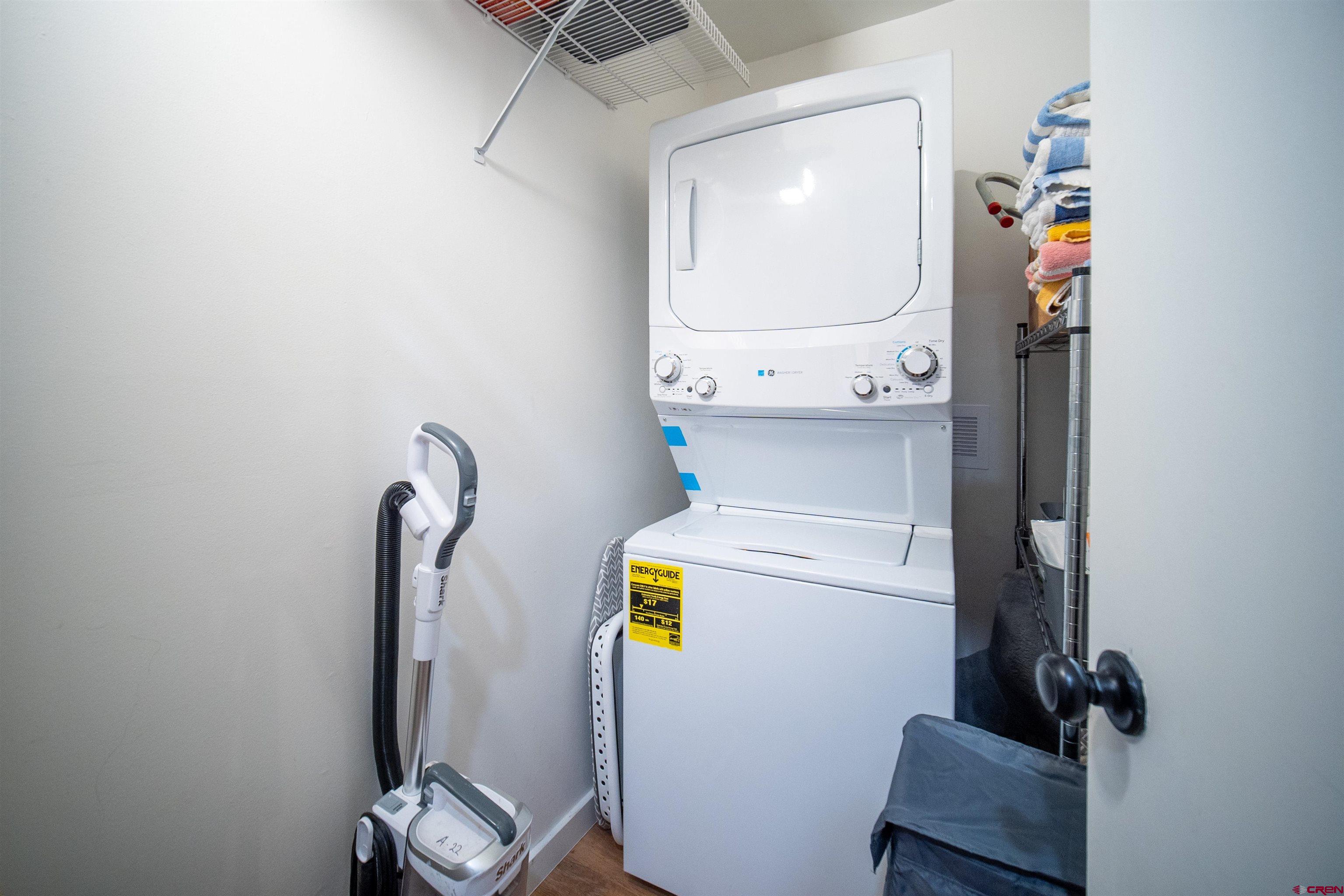 44 Sheol Street, Unit A22 Durango, CO 81301 - Photo 23 of 34 a utility room with dryer and washer
