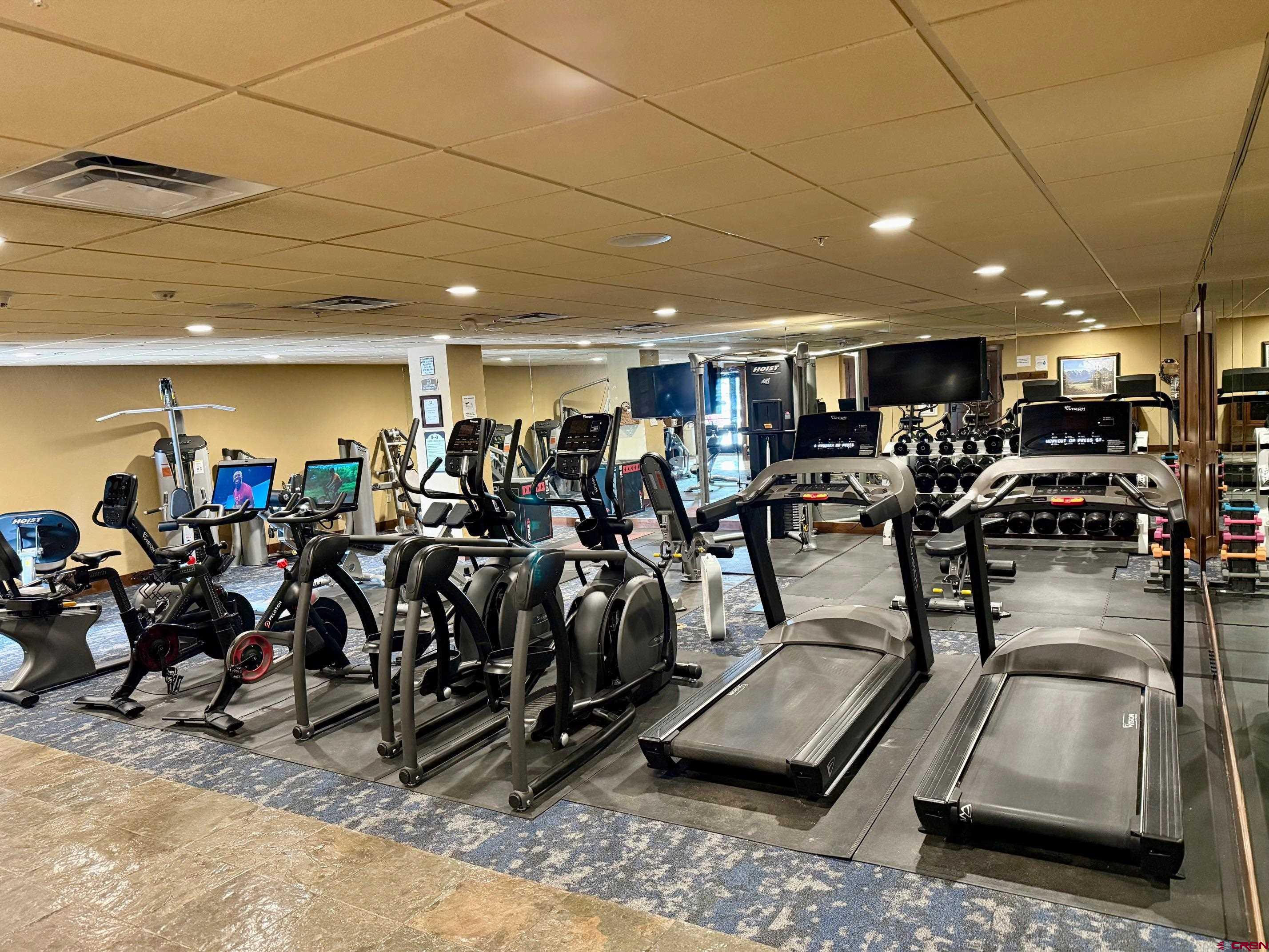 44 Sheol Street, Unit A22 Durango, CO 81301 - Photo 30 of 34 a view of a room with gym equipment