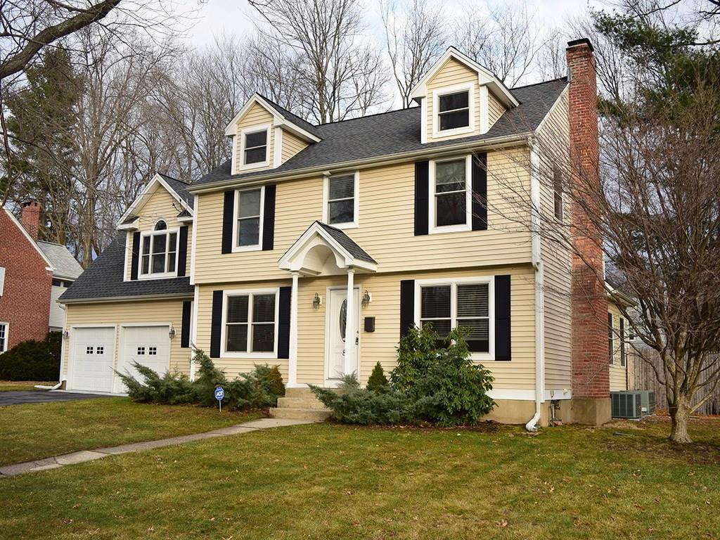 8 Sequin Road West Hartford, CT 06117 - Photo 1 of 1 a front view of a house with a yard
