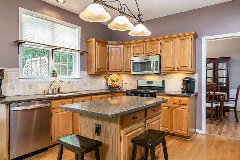 9501 Miranda Drive Raleigh, NC 27617 - Photo 7 of 30 The family who cooks together stays together! Plenty of room for everyone in this generous kitchen! Kitchen