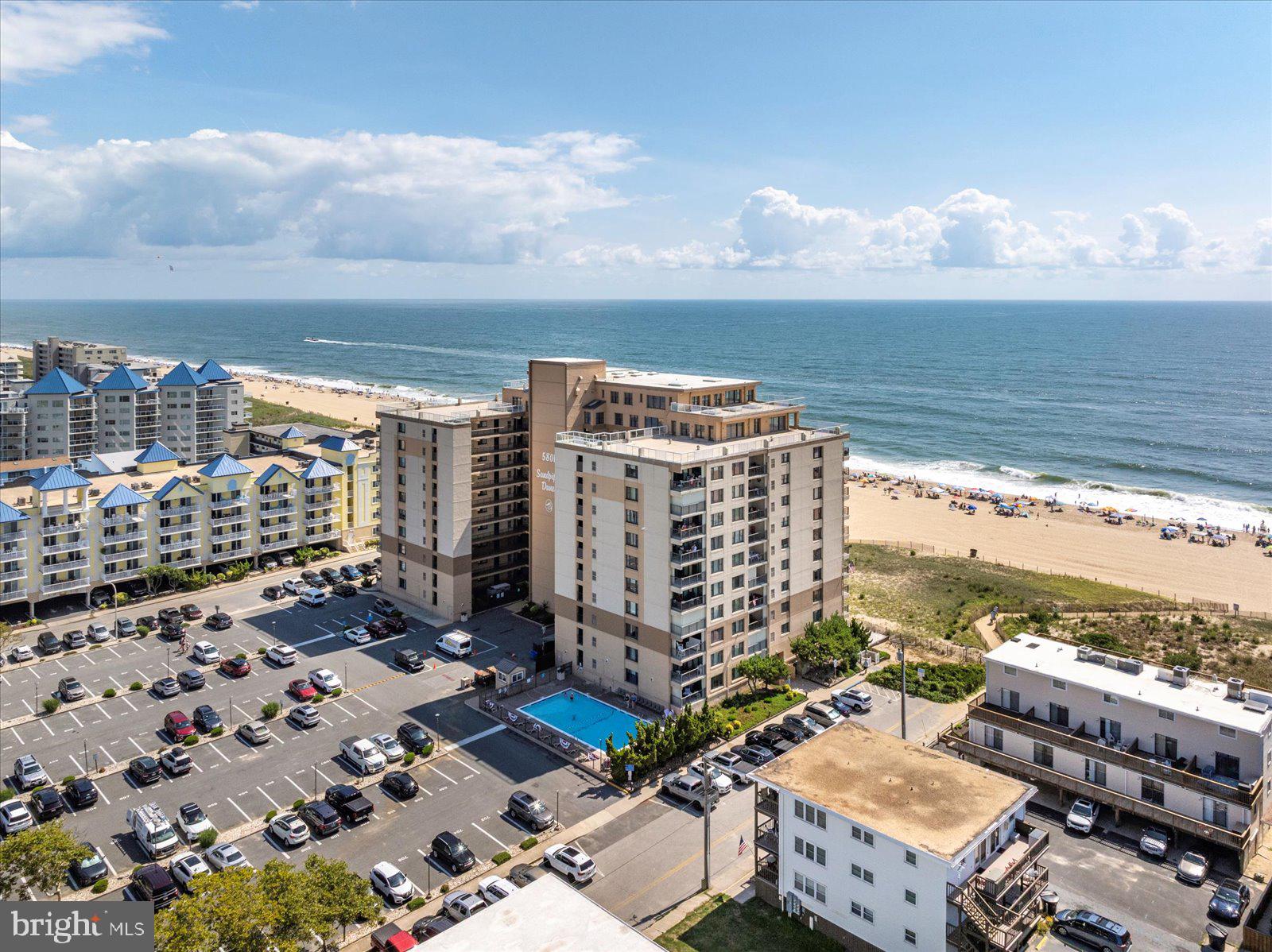 5801 Atlantic Avenue, Unit 101 Ocean City, MD 21842 - Photo 36 of 50 a view of a city with tall buildings