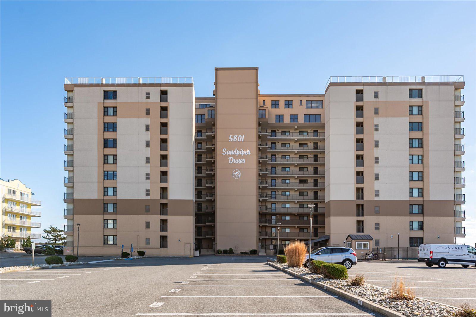 5801 Atlantic Avenue, Unit 101 Ocean City, MD 21842 - Photo 39 of 50 a city view with tall buildings