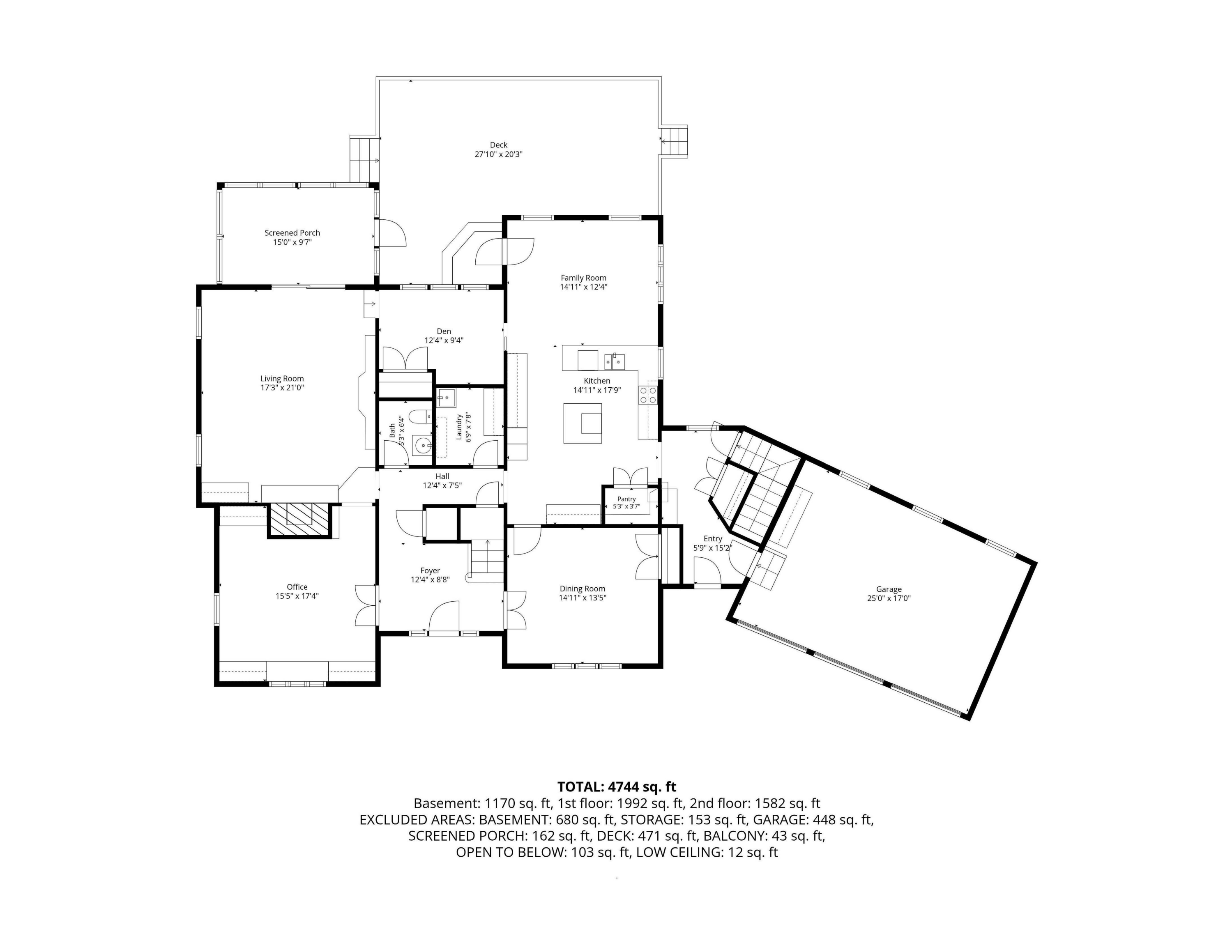 28 Schooner Ridge Road Cumberland, ME 04110 - Photo 3 of 5 1st floor plan