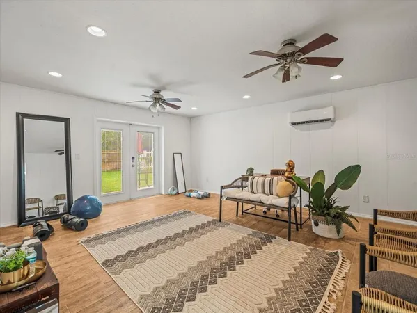 a view of an ocean with beach