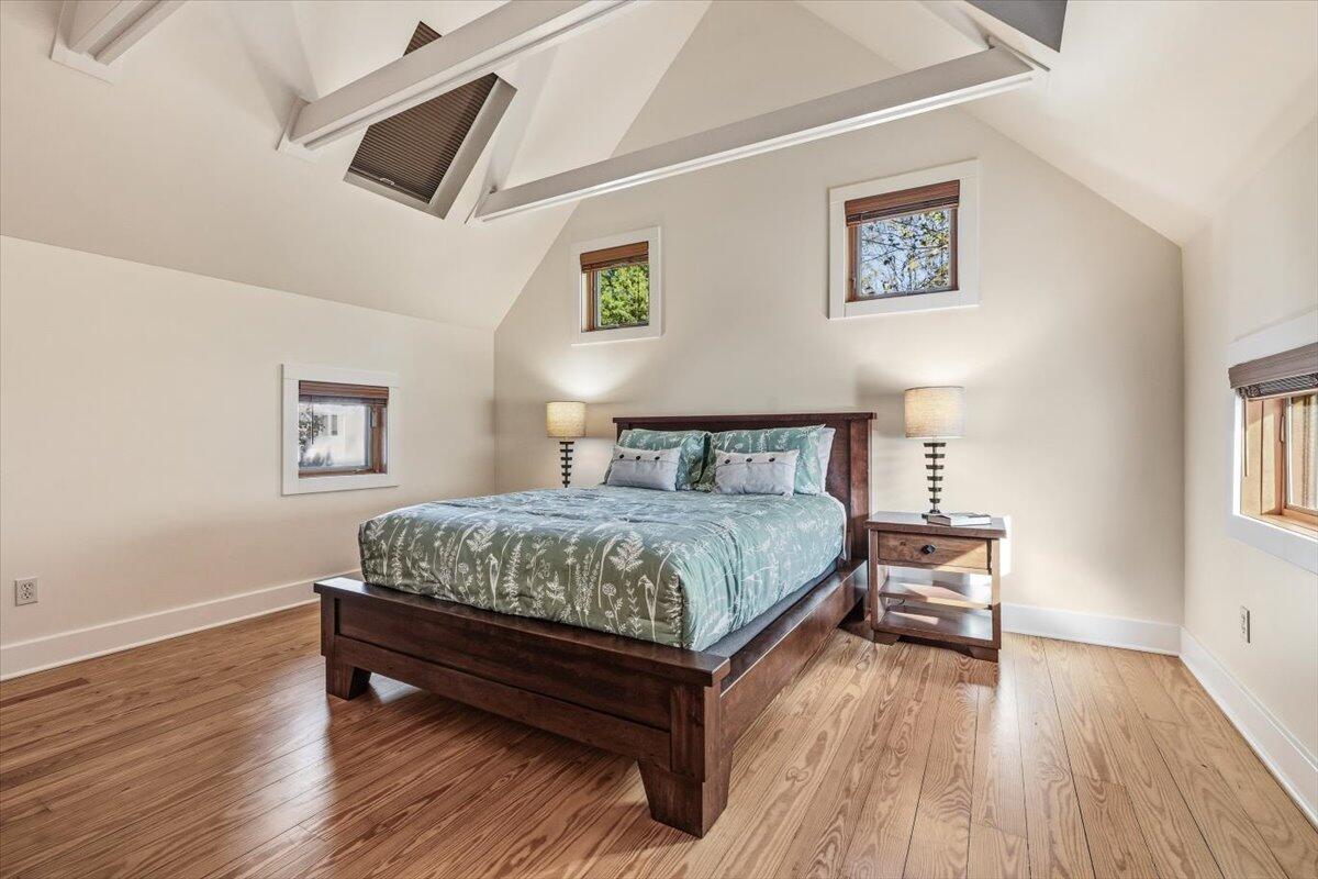 24 Tryon Farm Lane Michigan City, IN 46360 - Photo 25 of 44 a bedroom with a bed and wooden floor