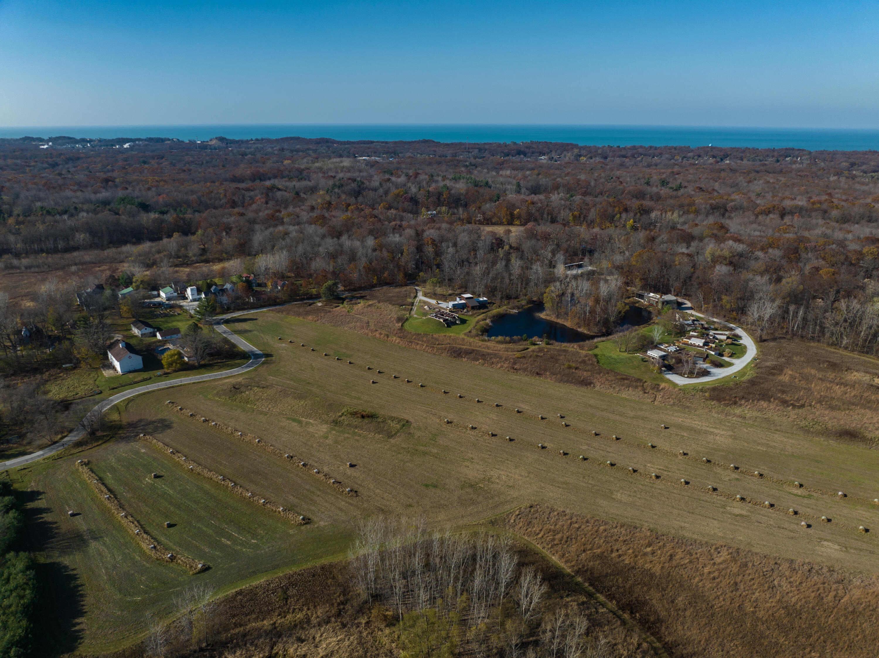 24 Tryon Farm Lane Michigan City, IN 46360 - Photo 41 of 44 a view of a backyard with furniture and mountain view