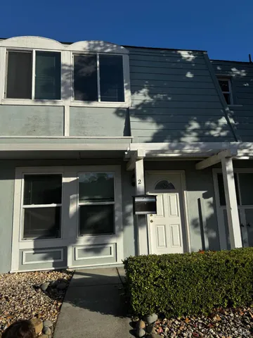 a house view with a outdoor space