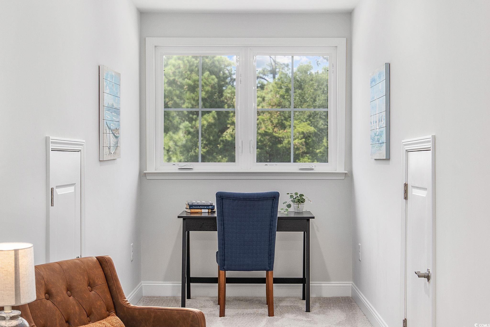 5130 Double Eagle Way North Myrtle Beach, SC 29582 - Photo 30 of 39 Office space with baseboards and carpet flooring
