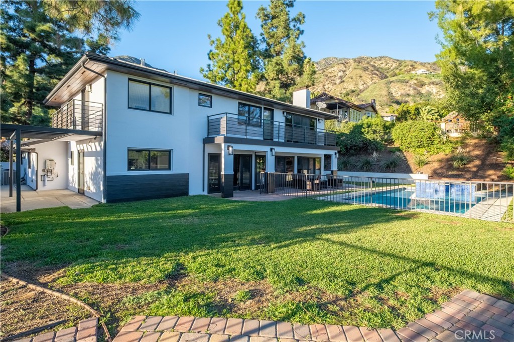556 Camillo Road Sierra Madre, CA 91024 - Photo 10 of 52 a view of house with a yard