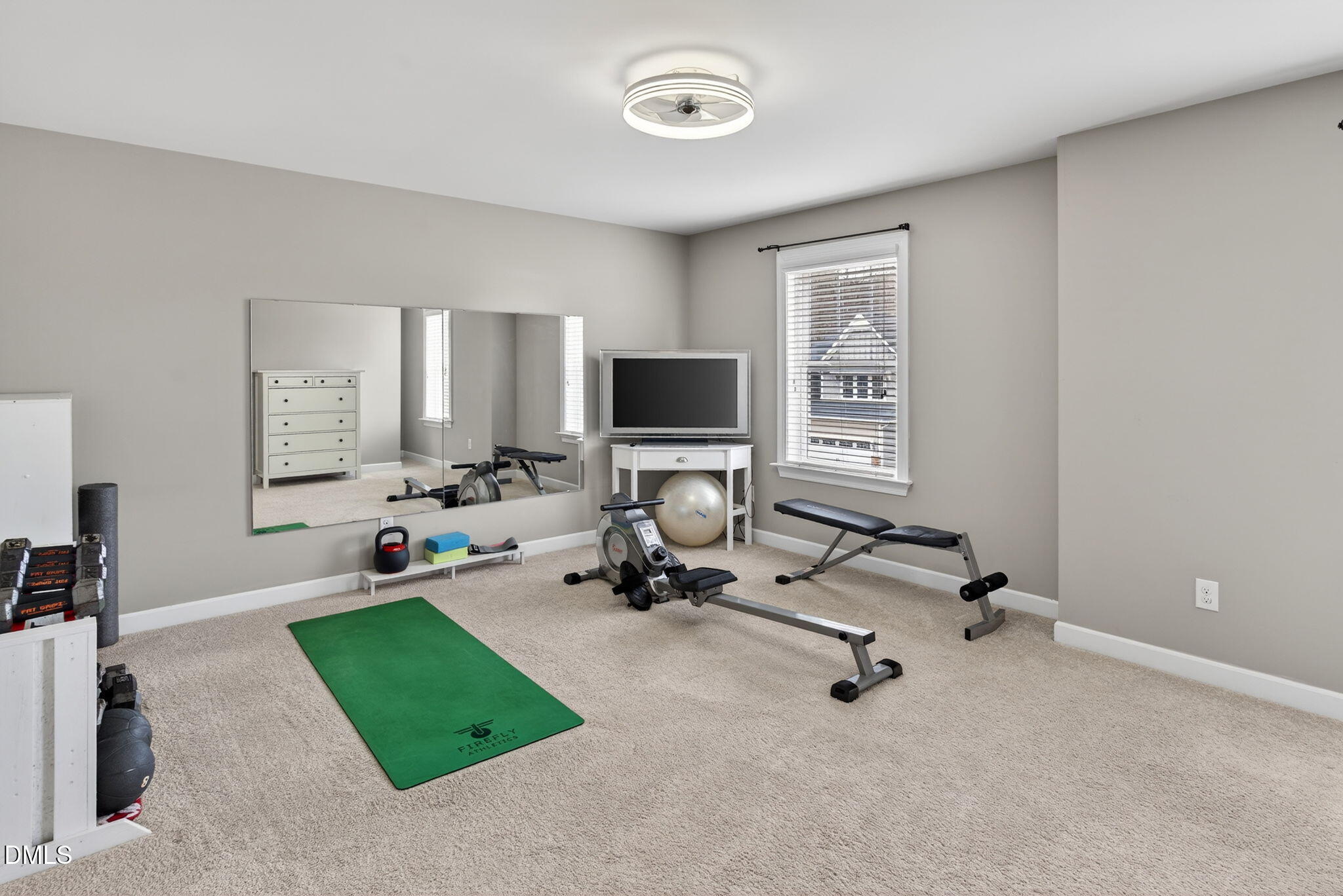 8001 Hergety Drive Raleigh, NC 27603 - Photo 38 of 52 a view of a livingroom with workspace and a window